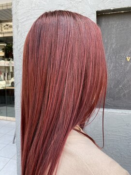 ベレッタ 松井山手店(veretta.) 韓国風ピンク系カラー  【小林 孝史】