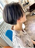 刈り上げハンサムショートinギリシャ風