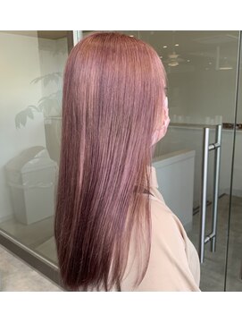 ビスポーク(BESPOKE) 透明感カラー★ダブルカラーブリーチピンク