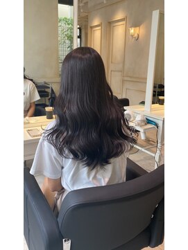 アソビセカンド 原宿(ASOBI 2nd) 透け感たっぷりグレージュ