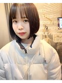 ボブ/イヤリングカラー/インナーカラー/髪質改善