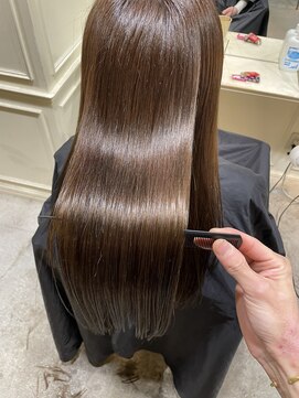 ロロ(ro-ro) 【恵比寿 ro-ro】鶴田限定髪質改善酸性ストレート