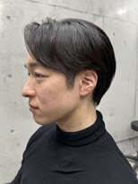 フイ 自由が丘(men's salon Hui)&nbsp;メンズ/アップバング/ツーブロックマッシュ/束感ショート波巻き