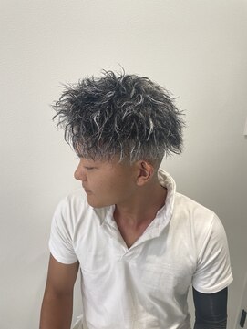 レックス(Rex) 【SNSで大人気!】ホワイトメッシュ×ツイストスパイラルパーマ