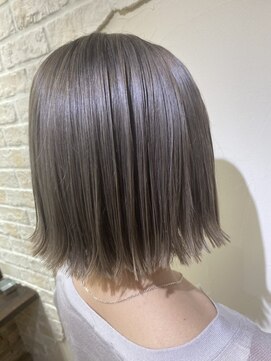 ティグルカゴシマ(TIGRE kagoshima) 外ハネボブ×シルバーグレージュ