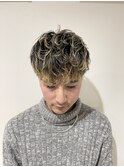 前下がりスペインカール