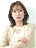 【ナチュラル*外ハネミディアム】