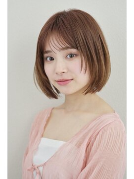 ミンクス 原宿店(MINX) ボブ×ピンクベージュ