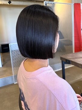 ヒース 姪浜(Heath) 縮毛矯正 髪質改善 ストレート ミニボブ ショートボブ 美髪