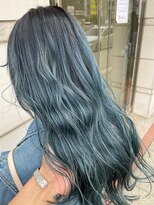 ジーナ 船橋(Zina)&nbsp;髪質改善＊ロングレイヤーグレーベージュ＊美髪【Zina船橋】