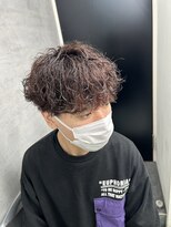 ネクスト 静岡店(NEXT)&nbsp;MEN'S HAIR/ダークアッシュ/ニュアンスパーマ/韓国マッシュ