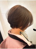 メルティカラーフェミニンロング似合わせカットウェーブショート