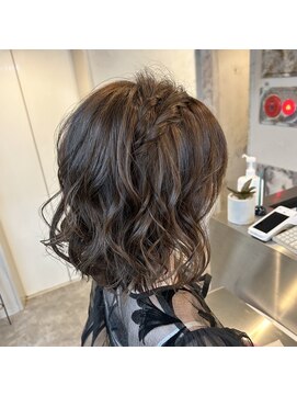 ヘアスタジオニコ(hair studio nico...) ☆ボブ　ハーフアップ☆
