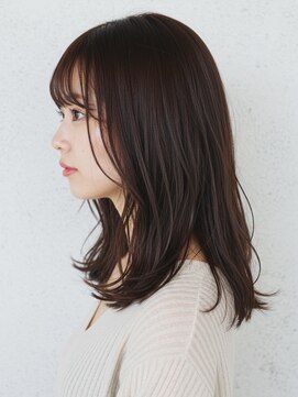 シア(XIA) くせ毛風カール/大人かわいい/無造作/暗めカラー/金山