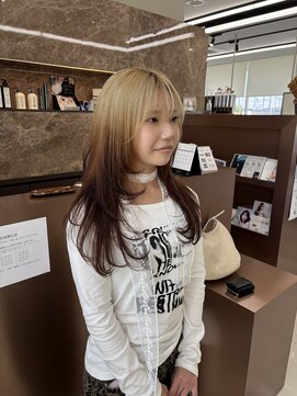 プティパ 水戸内原店(petit-pas) ◎ルーツカラー×ハッシュカット◎