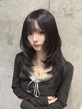 イア バイ ジーナ 渋谷(IA by Zina) 髪質改善ワンカールレイヤー韓国ハッシュカット