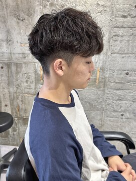 ニアウ 太田店(Niau) メンズパーマシャドウパーマニュアンスパーマスパイラルパーマ