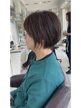 ハピネス 西大寺店(Happiness) 【20代・30代奈良】まとまり艶ショートボブ/髪質／うるは