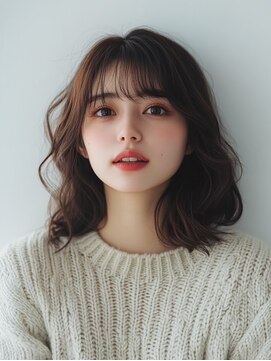 ランデブー 大宮(Rende-Zvous) ホワイトグレージュ/デジタルパーマ/チェリーブラウン/大宮