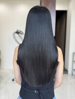縮毛矯正髪質改善
