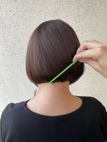 カットアンドトータルビューティ ヴァンキャトル(Cut&Total Beauty VINGT QUATRE)&nbsp;ナチュラルな内巻きボブ×透明感ベージュ◎