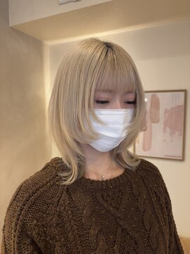 ラヴィズム 名駅店(LUVISM) ウルフ/ネオウルフ/レイヤー/顔周りレイヤー