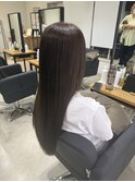 美髪_髪質改善_ナチュラルブラウン