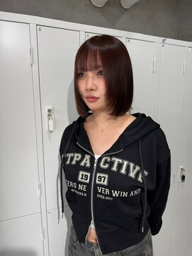 スウィープ(sweep) ブラウン/ワンカラー/ボブ/レイヤー