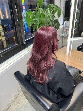 モッズ ヘア 二子玉川店(mod's hair) カシスカラー／デザインカラー