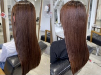 ローズ(ROSE)の写真/髪質、髪の状態に合わせて、アルカリ性ストレート/酸性ストレートから髪質に合わせた最適の提案を致します!