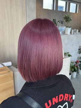 クラゲヘアー/小顔に見せるヘア/ココアベージュ/佐賀