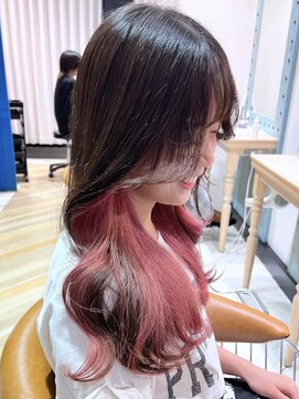 ロンド ジュルード 名古屋(Lond jeloud) インナーカラー/イヤリングカラー/ブリーチ/ダブルカラー