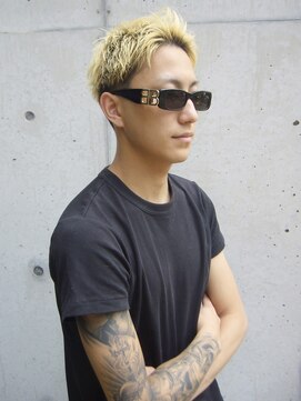 ロンドガルマン 名古屋(Lond GULLMAN) ハイトーンスパイキーショート