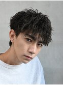 渋谷大人ビジネスマンシャドウパーマメンズカットメンズパーマ