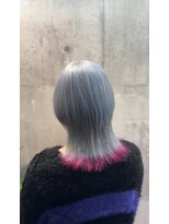 アールイーバイインク 渋谷(Re. by INK.)&nbsp;シルバー×エンドカラー