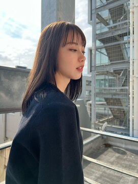 シーン(SCENE) [天神今泉/クラゲヘアー/小顔に見せるヘア/ココアベージュ]