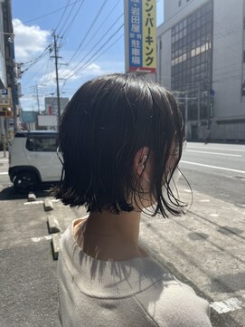 ガーリーミニボブ×ショコラカラー