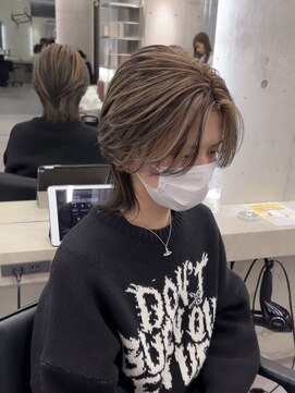 【フェザーウルフ/メンズハイライト】しまゆー