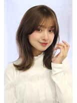 ビューティーアンドフリーハコ(Beauty&Free HACO)&nbsp;20代/30代/40代＊2wayバンク＊ミディアムくびれヘア