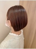 ◎耳かけ小顔丸みボブ×前下がりボブ20代30代