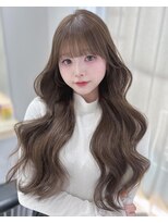 リッカ(LICCA)&nbsp;[votanふうか]ヘーゼルグレージュ/顔周り/レイヤー/天神韓国ヘア