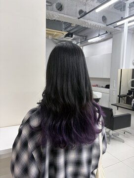 アライブ ハラジュク(ALIVE harajuku) ブリーチインナーバレイヤージュグラデーションカラー夕貴