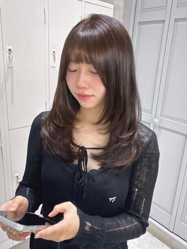 ジーナ 新宿(Zina) 【あかね】たっぷりレイヤー×ショコラグレージュ