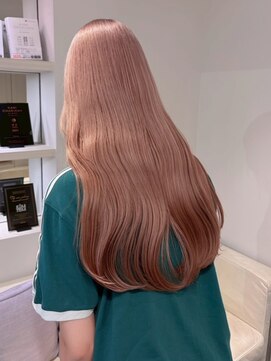ベレーザ 渋谷(BELEZA) 19096_ピンクベージュハッシュカットミルキーベージュヨシンモリ