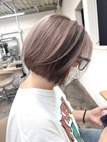 ファンド 千葉(fand) レイヤーカット/透明感グレージュ/ミルクティーベージュ