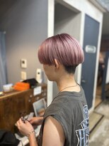 トリップ 香椎(Trip)&nbsp;2回ブリーチで出来る淡めピンク