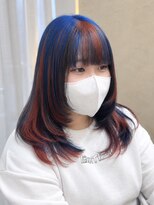 ウリ 横浜(uli) ロングレイヤー×デザインカラー
