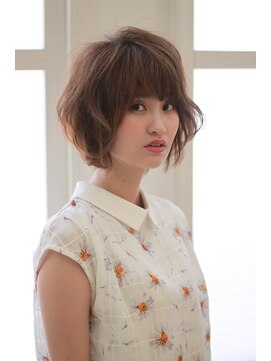 バグズ ヘアデザイン 桔梗が丘店(Baguz HAIR DESIGN) ゆるふわくせ毛風ショート☆