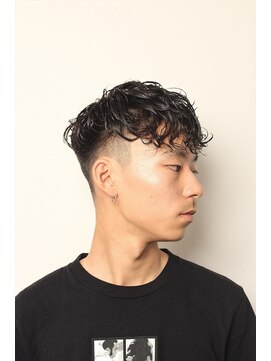 メリケンバーバーショップ フクオカ(MERICAN BARBERSHOP FUK) クラウドマッシュテクノセミウェットワイルドツーブロック53