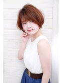 [OCEAN Hair&Life藤原純]ふんわり毛先パーマショート☆